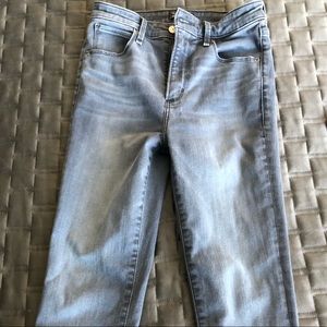 Abercrombie & Fitch High Rise Super Skinny Jeans